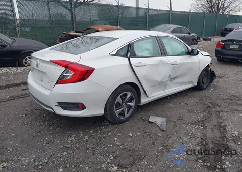 2020 Honda Civic Lx z USA, uszkodzony, nr VIN 2HGFC2F63LH522681
